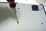 Remove the last 4 screws -- click for larger photo