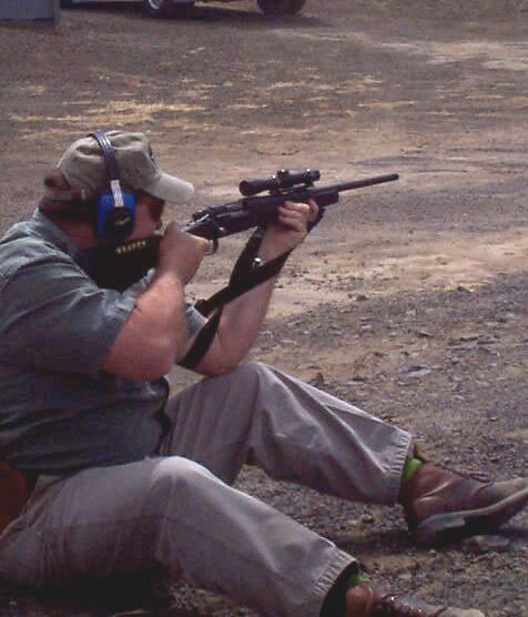 Teaching Sgt. York how it's done.