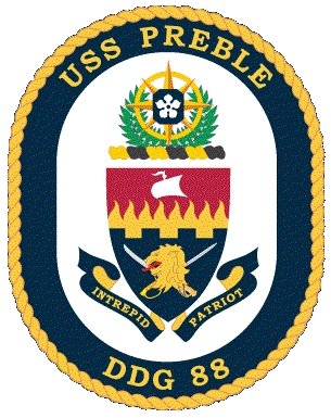 USS Preble  DDG 88  Intrepid Patriot