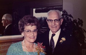 Delpha Louise and Alva Harry Barstow