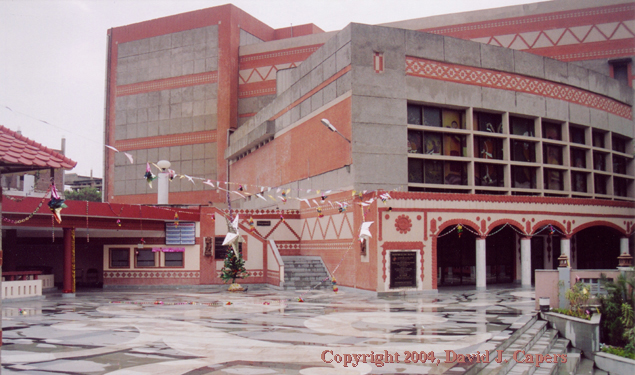 Durga's battles portrayed in Chau Dance, 1985