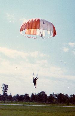 Parachuting paratrooper parachute para parachute replica street plate 